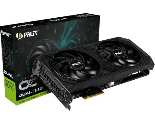Видеокарта Palit NVIDIA GeForce RTX 4060 DUAL
