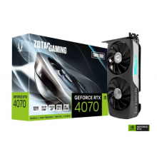  Видеокарта ZOTAC Nvidia GeForce RTX 4070 Twin Edge 12 ГБ