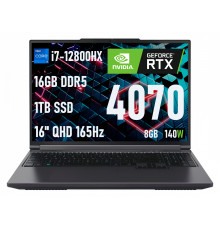 Игровой ноутбук Mechrevo Aurora X Core i7-12800HX RTX4070 16" 2.5K 165Гц WiFi 6, русская клавиатура